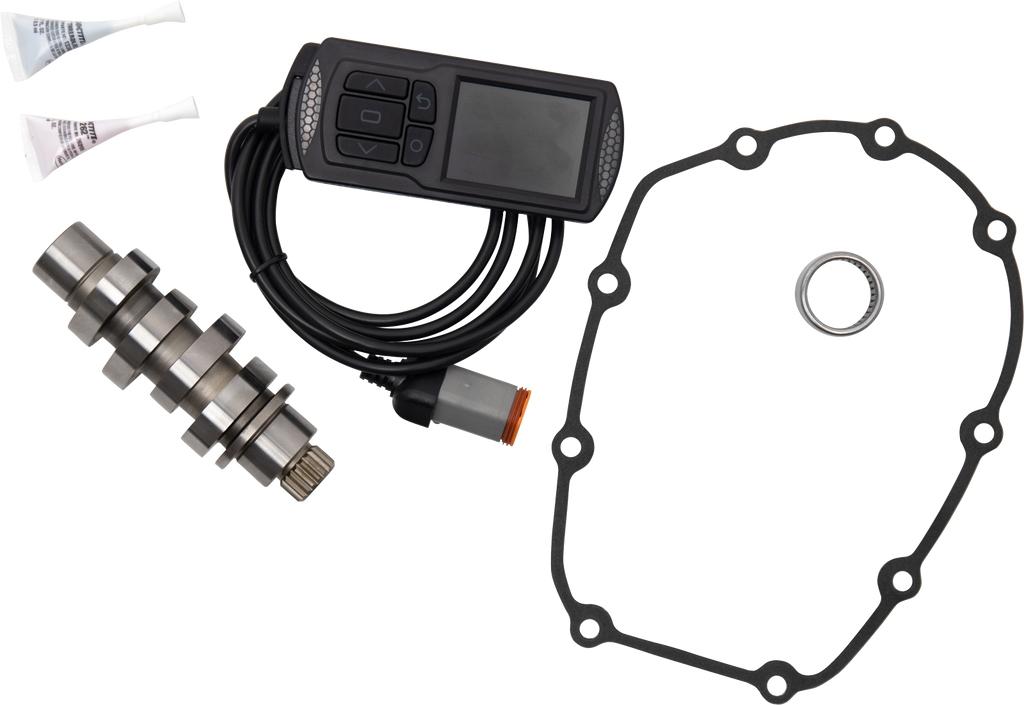 S&S CYCLE Camshaft Kit with PV-3 Tuner - 475G Gear Drive - M8 Touring 330-0726 — image 2