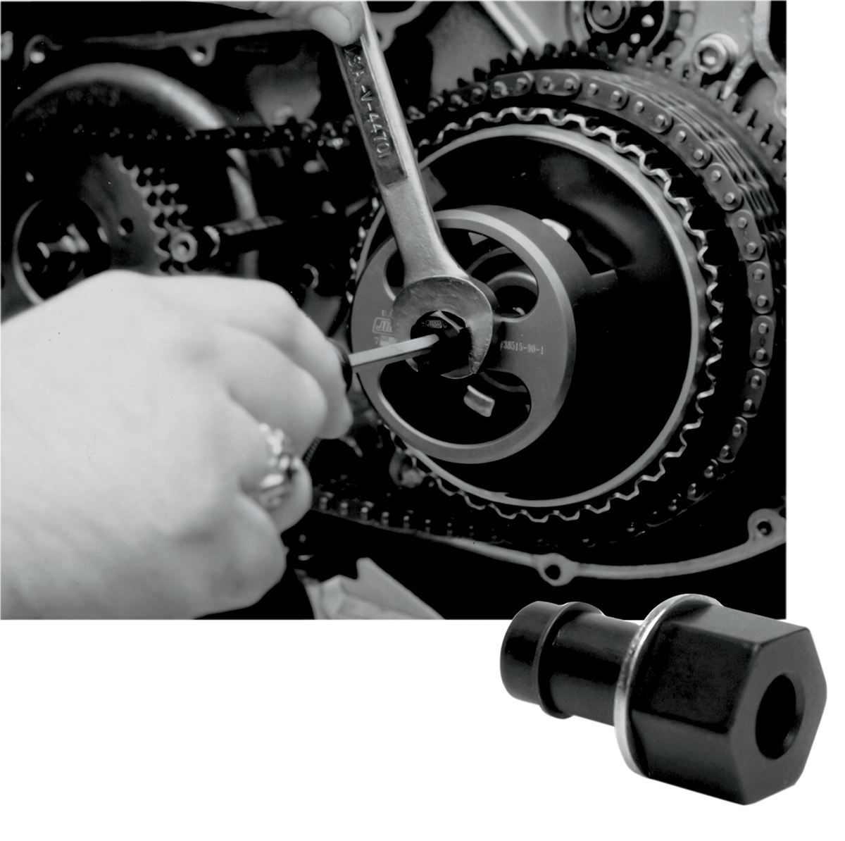 JIMS Nut - Clutch Spring Compressor 38515-91 — image 2