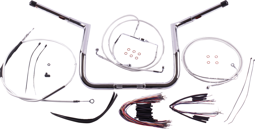 MAGNUM SHIELDING 1-1/4" Viking Handlebar Installation Kit - 12" - Sterling Chromite II® 38831-412 — image 1