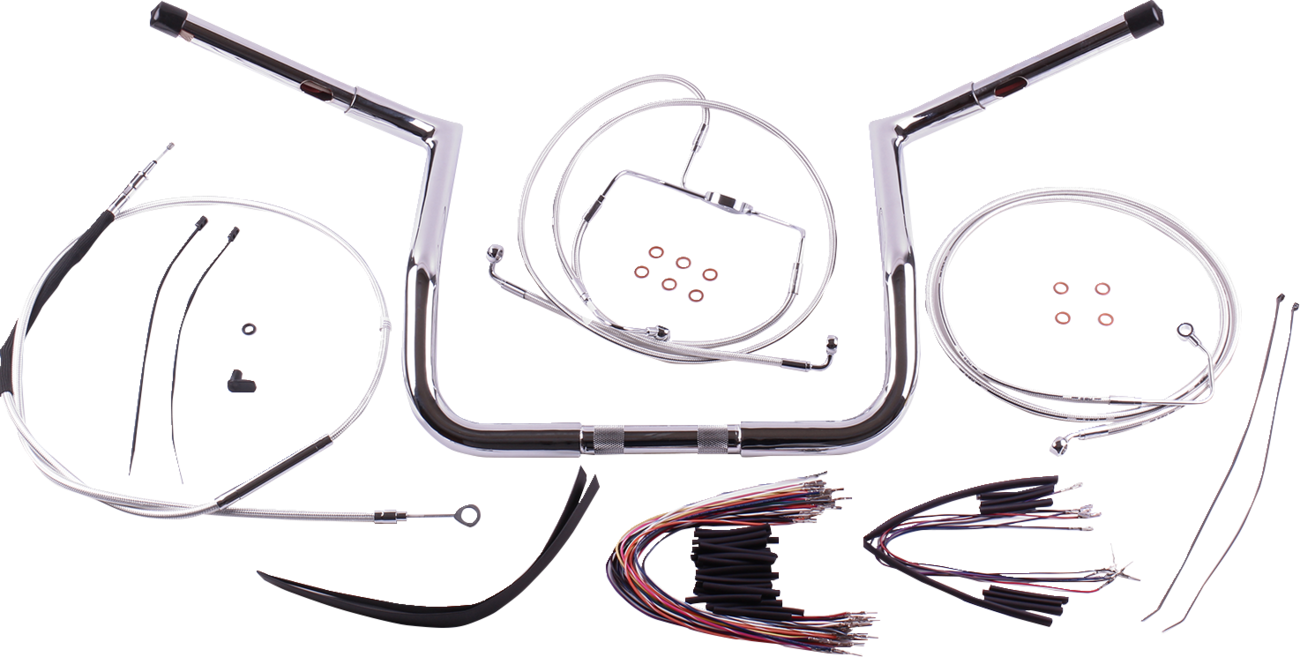 MAGNUM SHIELDING 1-1/4" Viking Handlebar Installation Kit - 12" - Sterling Chromite II® 38831-412 — image 1