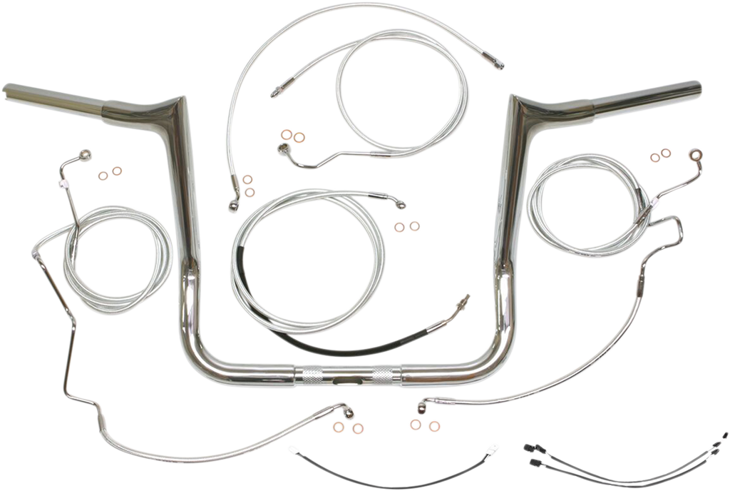 MAGNUM SHIELDING 1-1/4" Viking Handlebar Installation Kit - 12" - Sterling Chromite II® 38869-412 — image 1