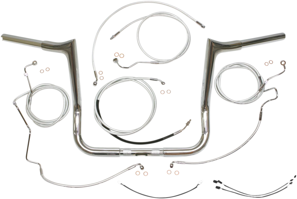 MAGNUM SHIELDING 1-1/4" Viking Handlebar Installation Kit - 12" - Sterling Chromite II® 38869-412 — image 1