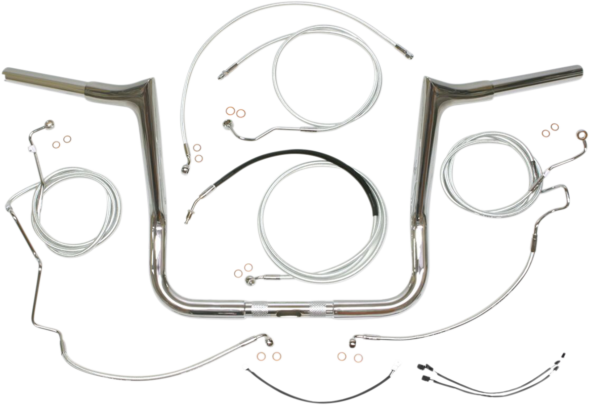 MAGNUM SHIELDING 1-1/4" Viking Handlebar Installation Kit - 14" - Sterling Chromite II® 38884-414 — image 1