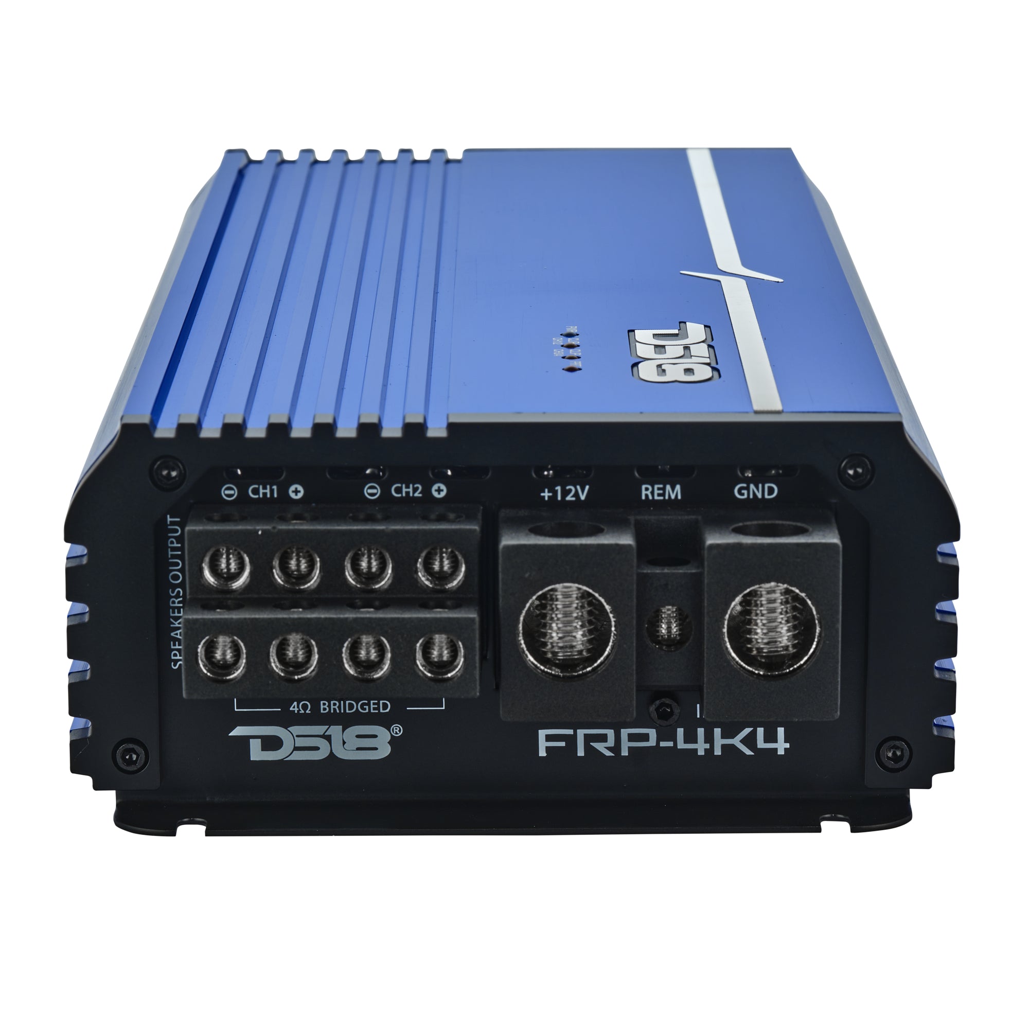 DS18 FRP-4K4/BL Compact 4-Channel Full-Range Class-D Amplifier | 4000W RMS - Blue — image 4