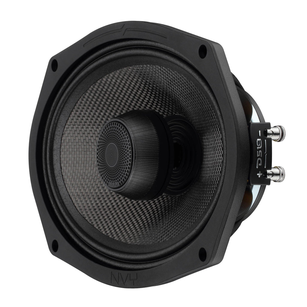 DS18 NVY-69CFZT-N4 6x9” 2-Way Coaxial Loudspeaker with Water-Resistant Carbon Fiber Cone, 1” Bullet Tweeter, Neodymium Magnet | 300W RMS 4-Ohm — image 3