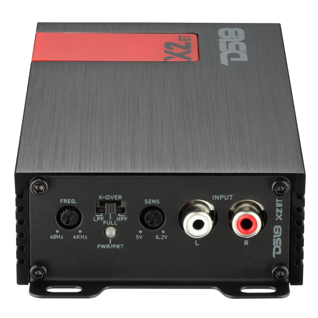 DS18 X2BT X 2-Channel Ultra Compact Full-Range Amplifier with Bluetooth Connectivity - 2 x 140 Watts Rms — image 3