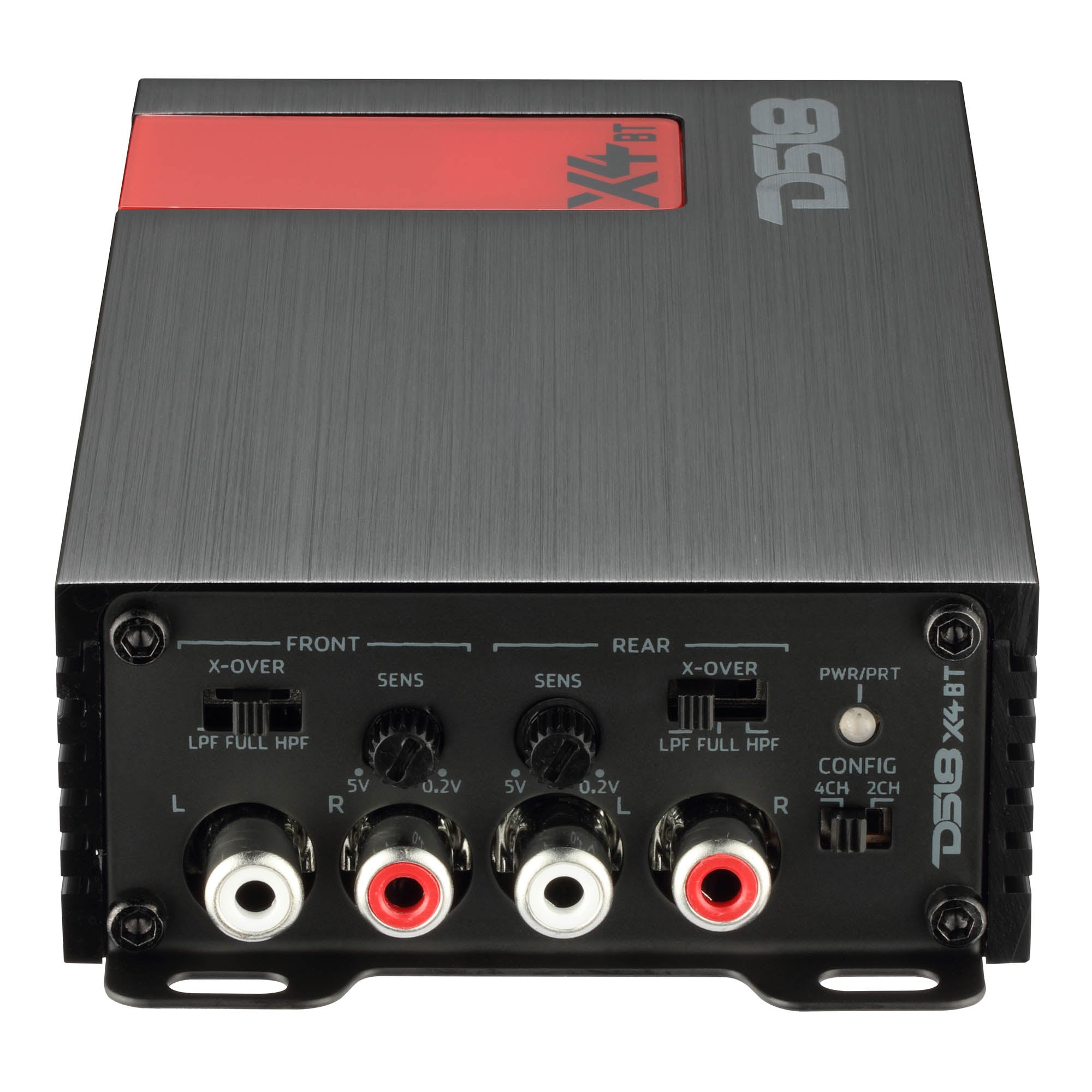 DS18 X4BT X 4-Channel Ultra Compact Full-Range Amplifier with Bluetooth Connectivity - 4 x 70 Watts Rms — image 3