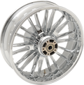 COASTAL MOTO Wheel - Atlantic 3D - Rear - Single Disc/without ABS - Chrome - 18x5.5 - '09+ FL 3D-ATL185CH — image 1