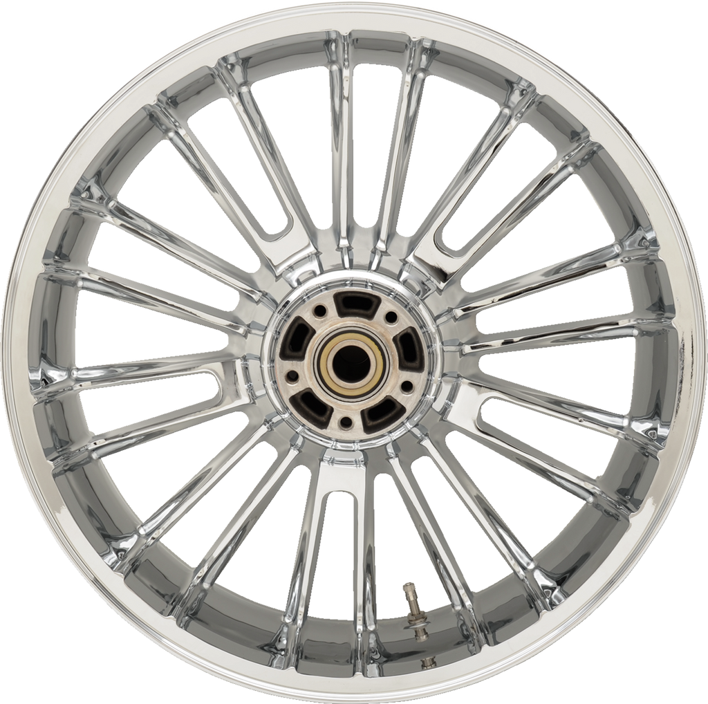 COASTAL MOTO Wheel - Atlantic 3D - Rear - Single Disc/without ABS - Chrome - 18x5.5 - '09+ FL 3D-ATL185CH — image 3