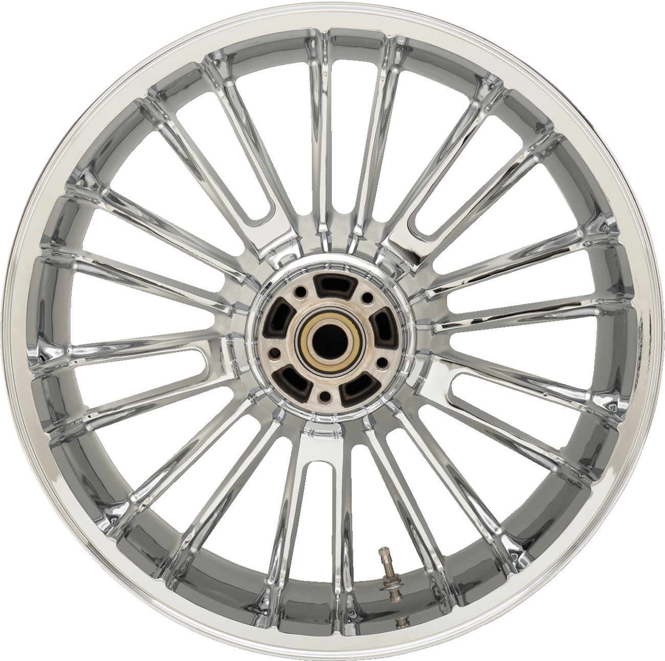 COASTAL MOTO Wheel - Atlantic 3D - Rear - Single Disc/without ABS - Chrome - 18x5.5 - '09+ FL 3D-ATL185CH — image 3