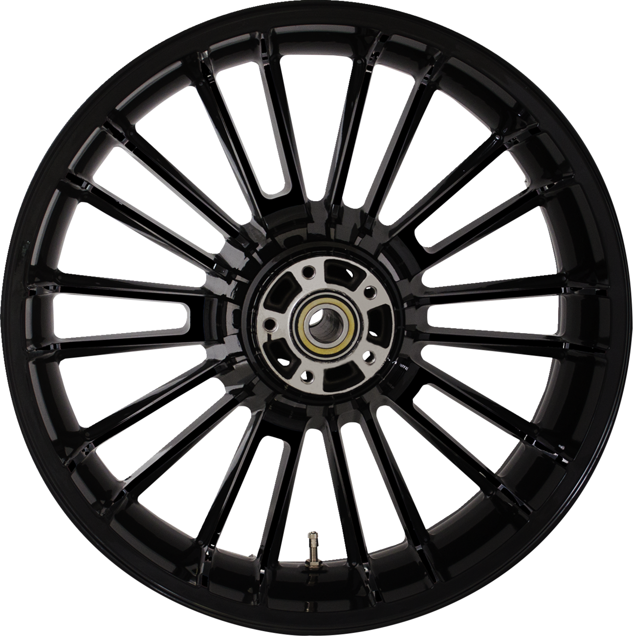 COASTAL MOTO Wheel - Atlantic 3D - Rear - Single Disc/without ABS - Black - 18x5.5 - '09-'24 Touring 3D-ATL185SB — image 1