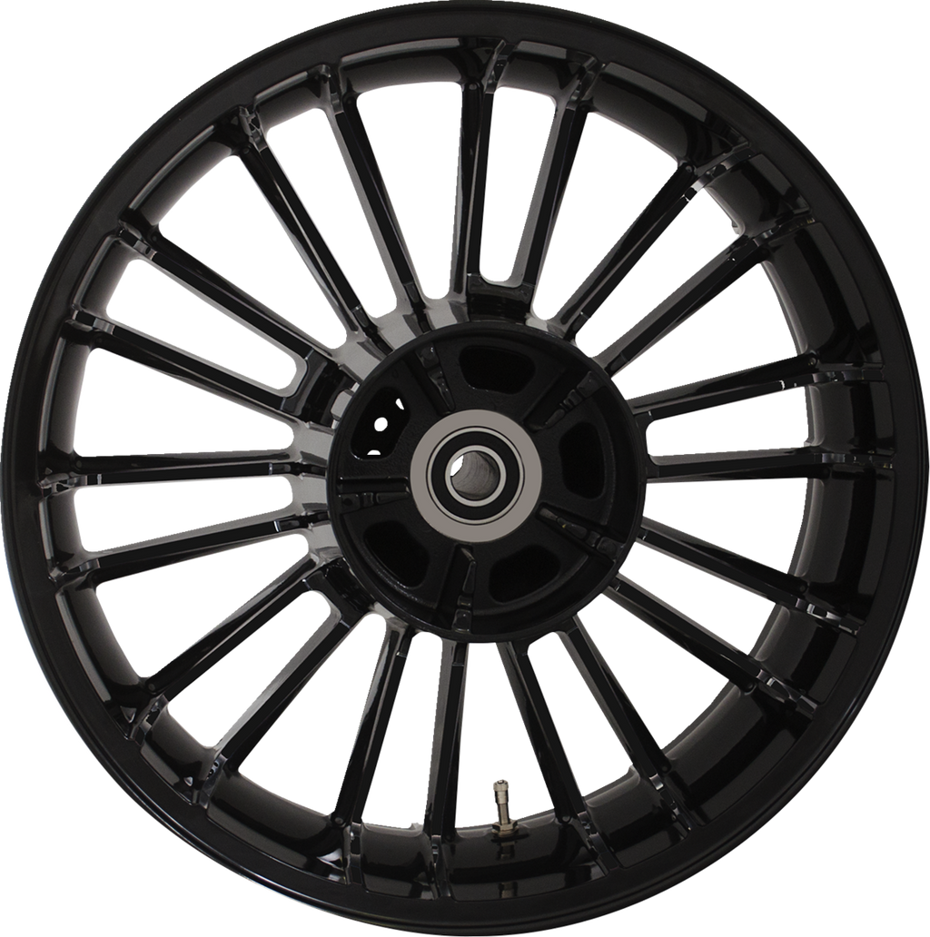 COASTAL MOTO Wheel - Atlantic 3D - Rear - Single Disc/without ABS - Black - 18x5.5 - '09-'24 Touring 3D-ATL185SB — image 2