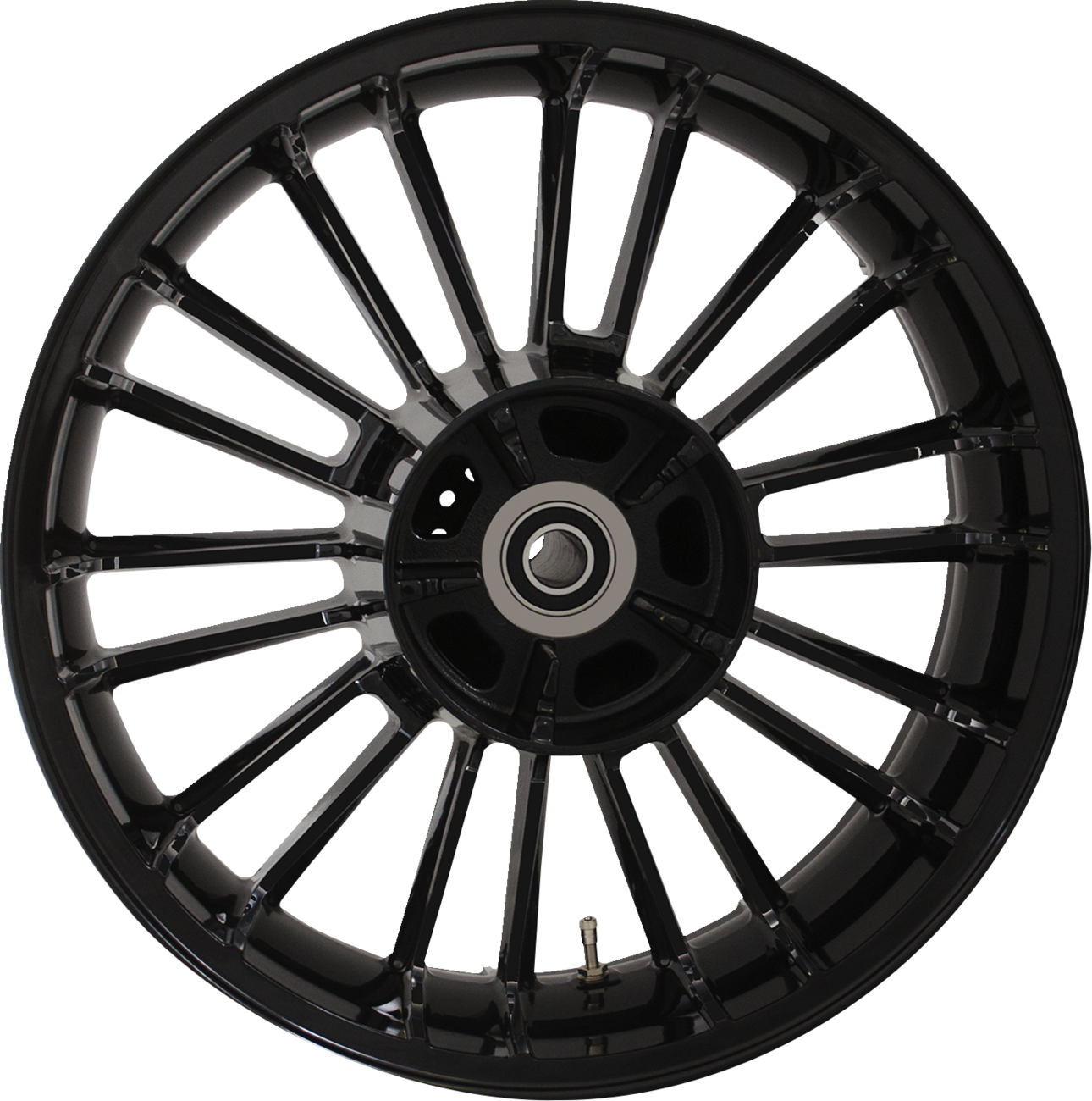 COASTAL MOTO Wheel - Atlantic 3D - Rear - Single Disc/without ABS - Black - 18x5.5 - '09-'24 Touring 3D-ATL185SB — image 2