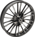 COASTAL MOTO Wheel - Atlantic 3D - Front - Dual Disc/with ABS - Black Cut - 21x3.5 3D-ATL213BCABST — image 1