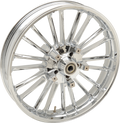 COASTAL MOTO Wheel - Atlantic 3D - Front - Dual Disc/with ABS - Chrome - 21x3.5 3D-ATL213CHABST — image 1