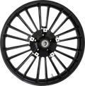 COASTAL MOTO Wheel - Atlantic - Front - Dual Disc/without ABS - Black - 21x3.5 - '00-'07 FL 3D-ATL213SB07 — image 1