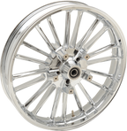 COASTAL MOTO Wheel - Atlantic 3D - Front - Dual Disc/with ABS - Black - 21x3.5 3D-ATL213SBABST — image 2