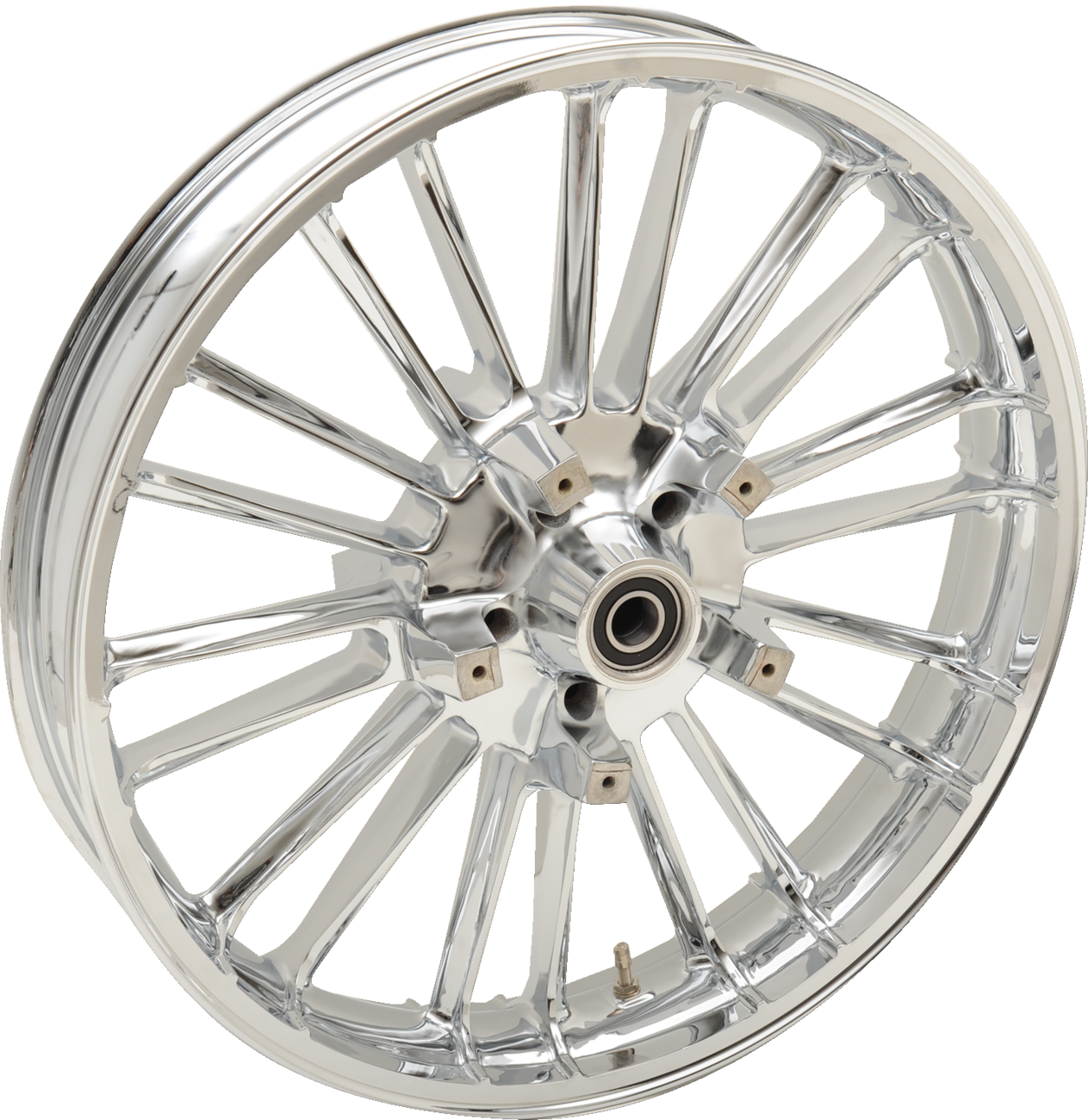 COASTAL MOTO Wheel - Atlantic 3D - Front - Dual Disc/with ABS - Black - 21x3.5 3D-ATL213SBABST — image 2