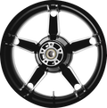 COASTAL MOTO Wheel - Daytona - Rear - Single Disc/without ABS - Black Cut - 18x5.5 — image 1