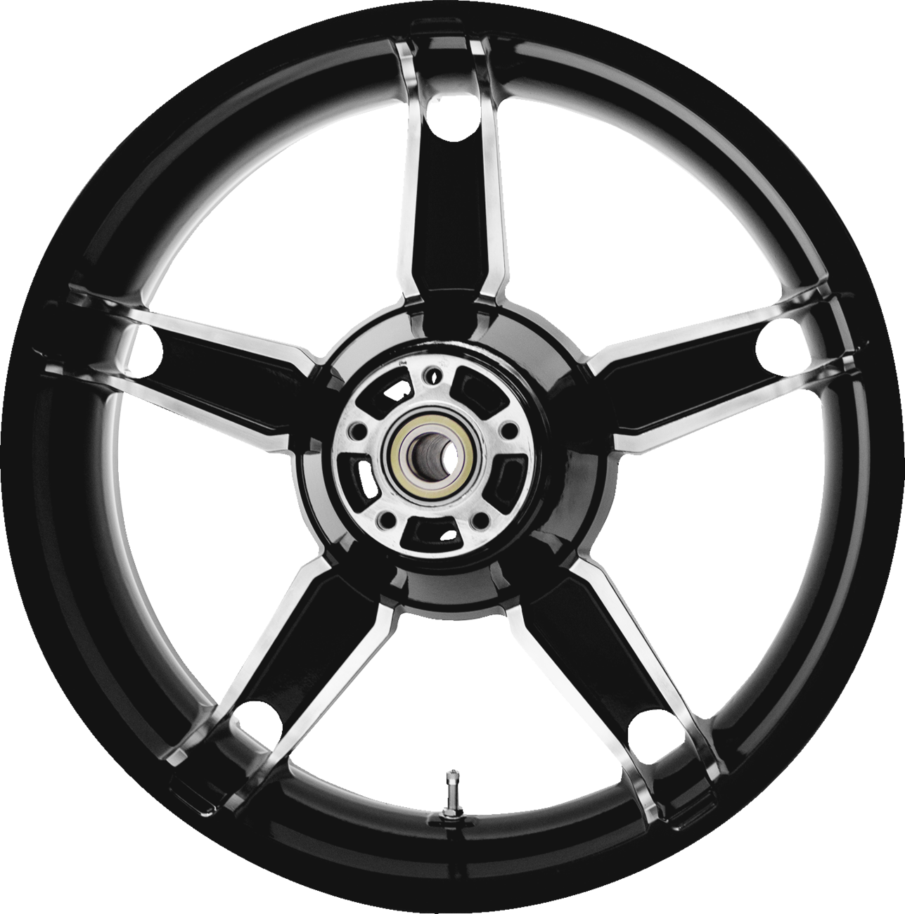 COASTAL MOTO Wheel - Daytona - Rear - Single Disc/without ABS - Black Cut - 18x5.5 — image 1