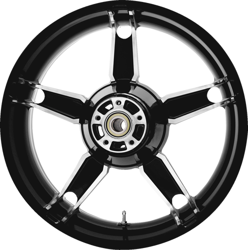COASTAL MOTO Wheel - Daytona - Rear - Single Disc/without ABS - Black Cut - 18x5.5 — image 1