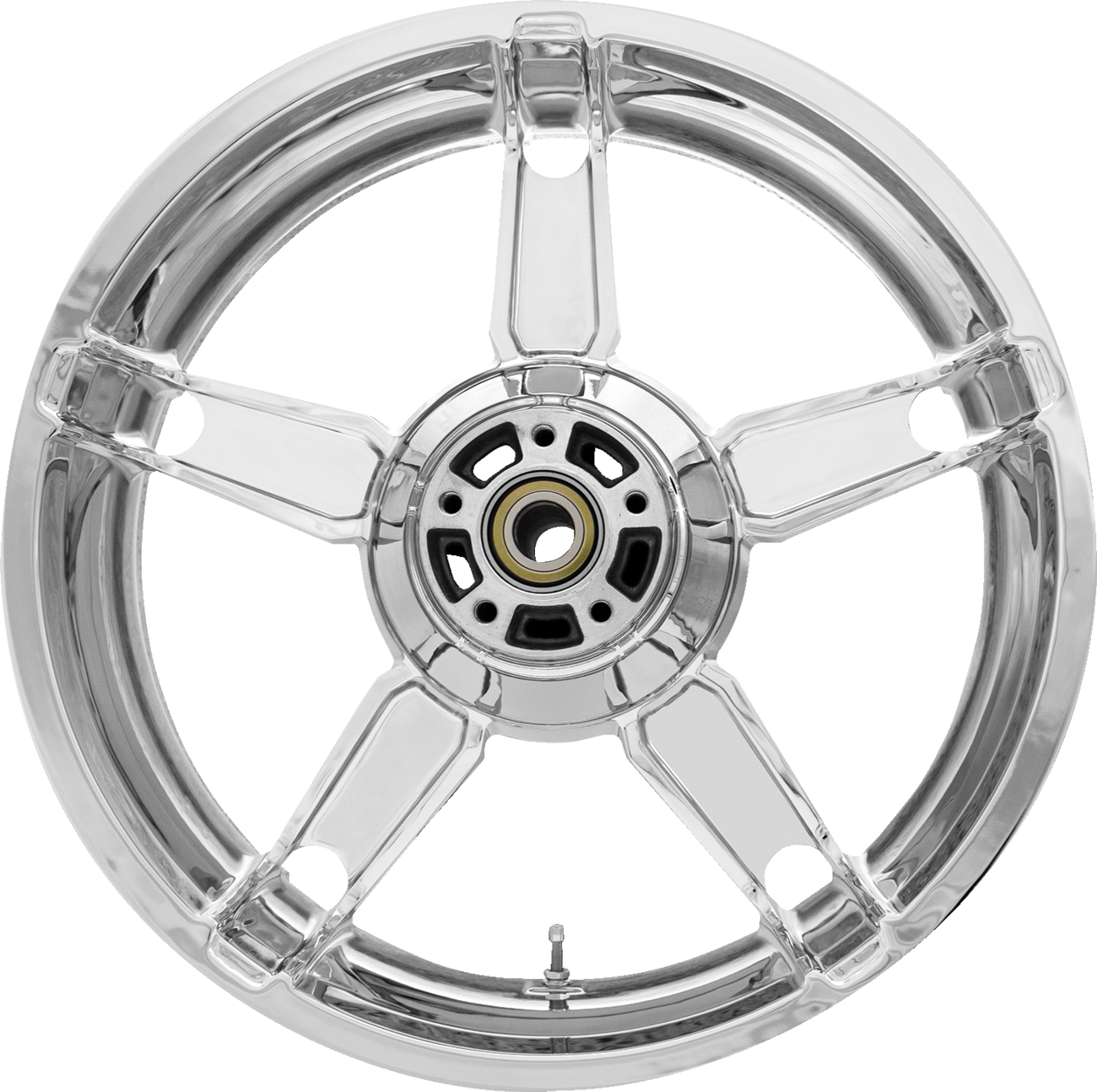 COASTAL MOTO Wheel - Daytona - Rear - Single Disc/with ABS - Chrome - 18x5.5 — image 1