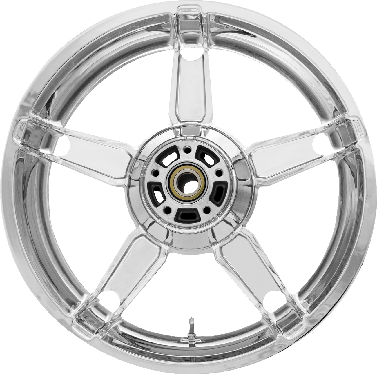 COASTAL MOTO Wheel - Daytona - Rear - Single Disc/without ABS - Chrome - 18x5.5 — image 1