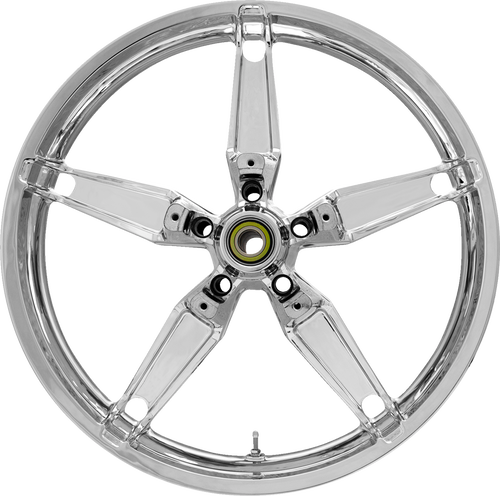 COASTAL MOTO Wheel - Daytona - Front - Dual Disc/without ABS - Chrome - 21x3.5 — image 1
