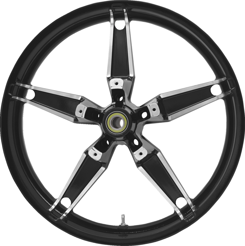 COASTAL MOTO Wheel - Daytona - Front - Dual Disc/without ABS - Chrome - 21x3.5 — image 2