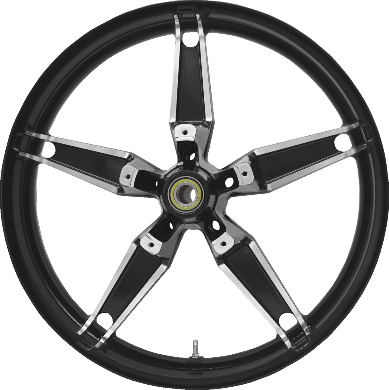 COASTAL MOTO Wheel - Daytona - Front - Dual Disc/without ABS - Chrome - 21x3.5 — image 2
