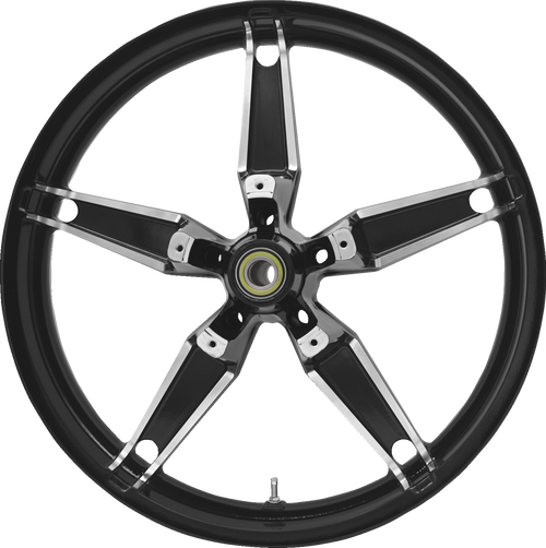 COASTAL MOTO Wheel - Daytona - Front - Dual Disc/without ABS - Chrome - 21x3.5 — image 2
