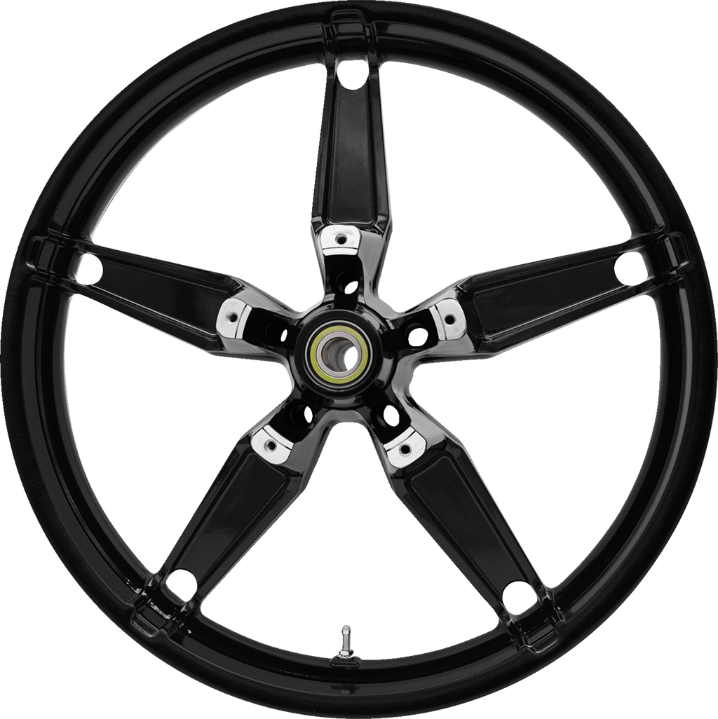 COASTAL MOTO Wheel - Daytona - Front - Dual Disc/with ABS - Black - 21x3.5 — image 1