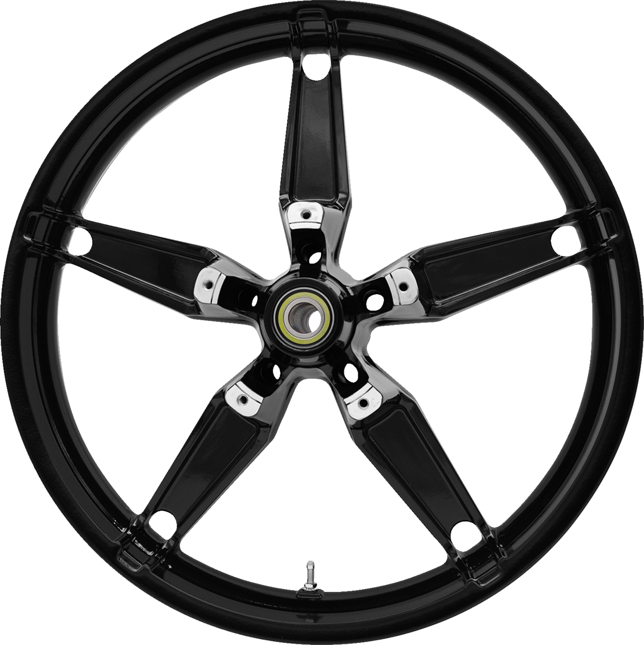 COASTAL MOTO Wheel - Daytona - Front - Dual Disc/with ABS - Black - 21x3.5 — image 1