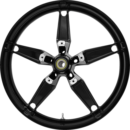 COASTAL MOTO Wheel - Daytona - Front - Dual Disc/with ABS - Black - 21x3.5 — image 1