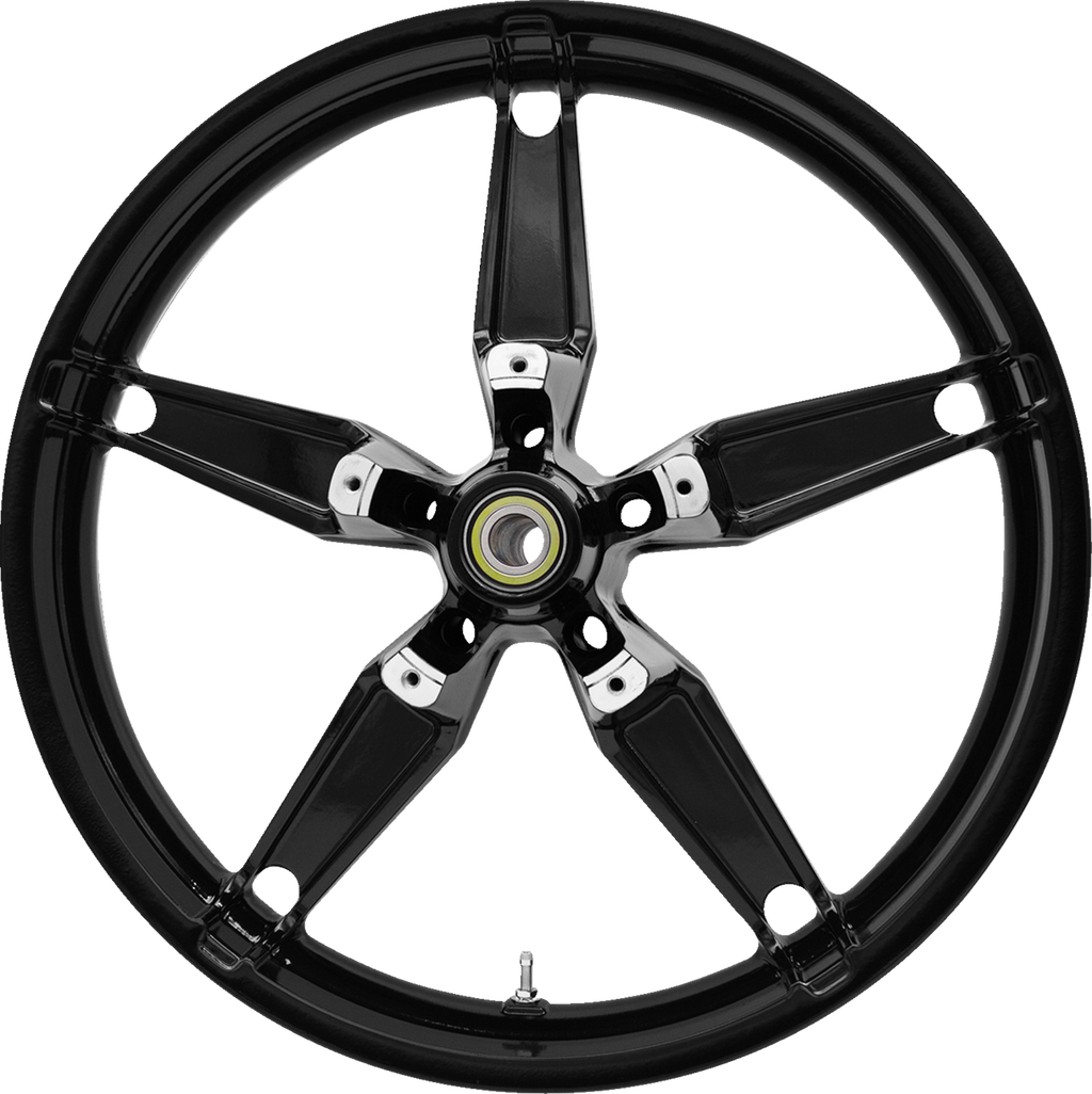 COASTAL MOTO Wheel - Daytona - Front - Dual Disc/without ABS - Black - 21x3.5 — image 1