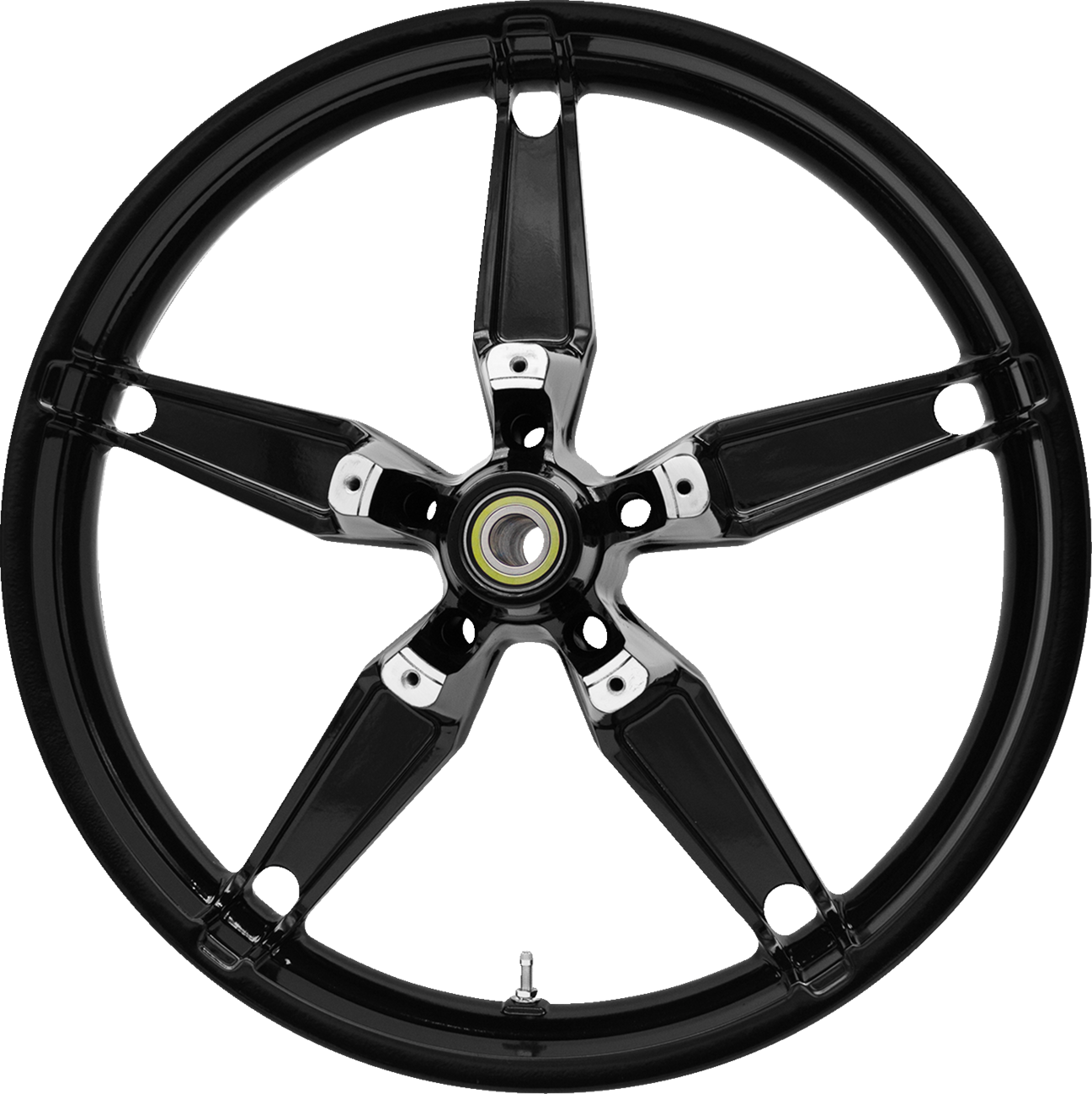 COASTAL MOTO Wheel - Daytona - Front - Dual Disc/without ABS - Black - 21x3.5 — image 1