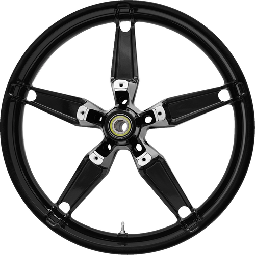 COASTAL MOTO Wheel - Daytona - Front - Dual Disc/without ABS - Black - 21x3.5 — image 1
