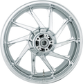 COASTAL MOTO Wheel - Hurricane 3D - Rear - Single Disc/without ABS - Chrome - 18x5.5 - '09+ FL 3D-HUR185CH — image 1