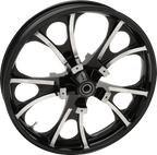 COASTAL MOTO Wheel - Hurricane - Front - Dual Disc/without ABS - Chrome - 21x3.5 - '00-'07 FL 3D-HUR213CH07 — image 3