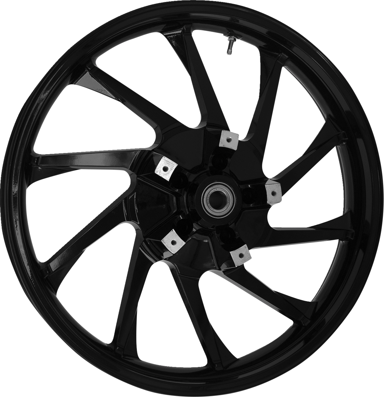 COASTAL MOTO Wheel - Hurricane 3D - Front - Dual Disc/with ABS - Black - 21x3.5 — image 1