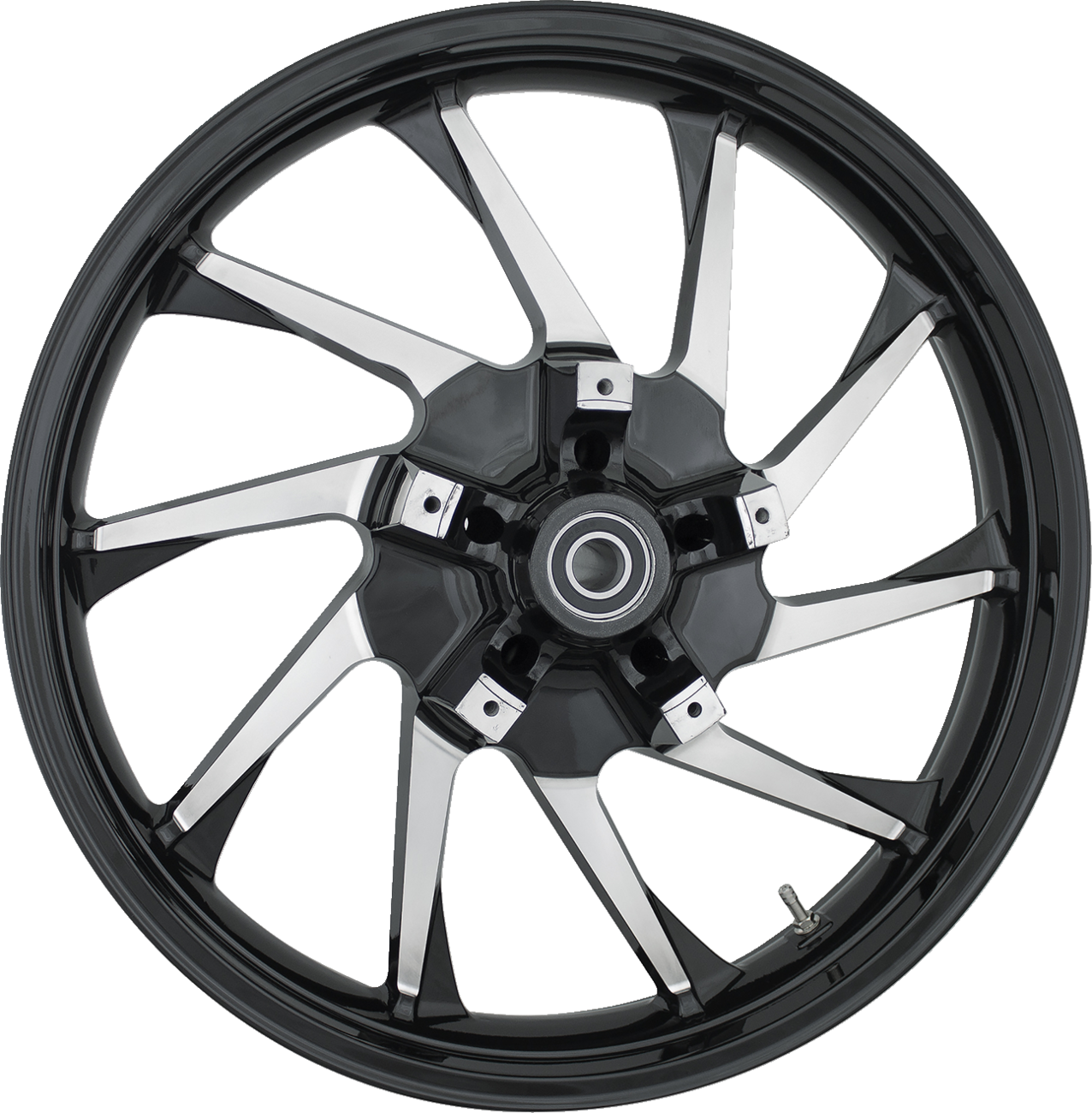 COASTAL MOTO Wheel - Hurricane 3D - Front - Dual Disc/with ABS - Black - 21x3.5 — image 2