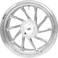 COASTAL MOTO Wheel - Hurricane 3D - Rear Right - Chrome - 18" - Trike — image 1