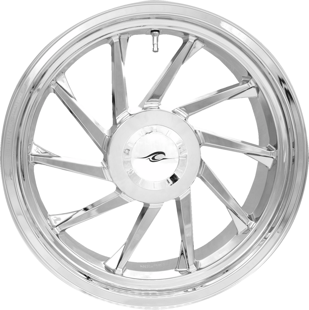 COASTAL MOTO Wheel - Hurricane 3D - Rear Right - Chrome - 18" - Trike — image 2