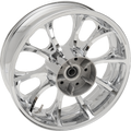 COASTAL MOTO Wheel - Largo 3D - Rear - Single Disc/with ABS - Chrome - 18x5.5 3D-LGO185CHABST — image 1