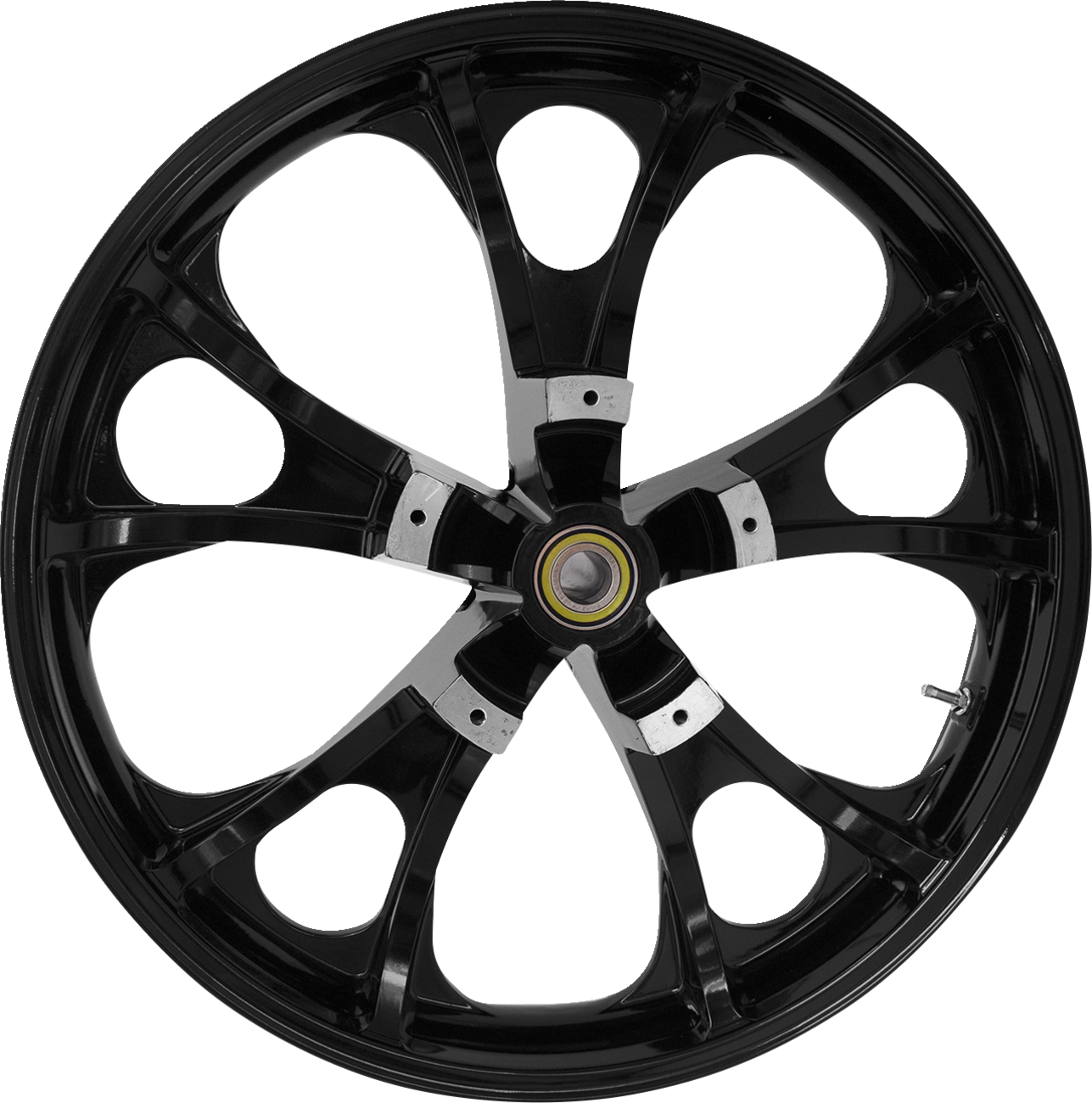 COASTAL MOTO Wheel - Largo 3D - Front - Dual Disc/without ABS - Black - 21x3.5 — image 1