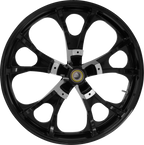 COASTAL MOTO Wheel - Largo 3D - Front - Dual Disc/without ABS - Black - 21x3.5 3D-LGO213SB07 — image 1
