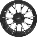 COASTAL MOTO Wheel - Marlin 3D - Rear - Black Cut - 18x7 - Trike 3D-MAR-187T-BM — image 1