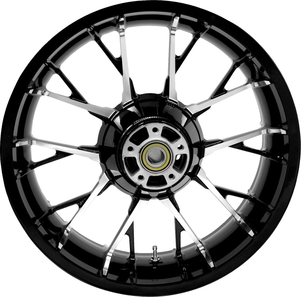 COASTAL MOTO Wheel - Marlin - Rear - Single Disc/with ABS - Black Cut - 18x5.5 — image 1