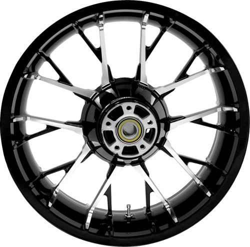 COASTAL MOTO Wheel - Marlin - Rear - Single Disc/with ABS - Black Cut - 18x5.5 — image 1