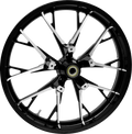 COASTAL MOTO Wheel - Marlin - Front - Dual Disc/with ABS - Black Cut - 21x3.5 — image 1